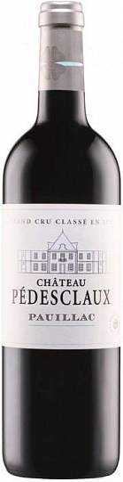Вино Chateau Pedesclaux Grand Cru Classe Pauillac AOC  750 мл