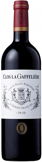 Вино  Clos La Gaffeliere Saint-Emilion Grand Cru AOC  2018 750 мл 14%