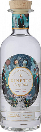 Джин Ginetic Dry Gin Гинетик Драй Джин 40% 200 мл 