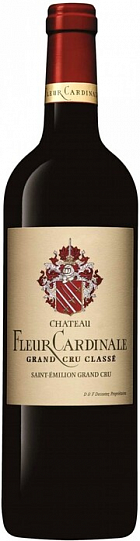 Вино Chateau Fleur Cardinale Saint-Emilion Grand Cru AOC  2016 750 мл 15%