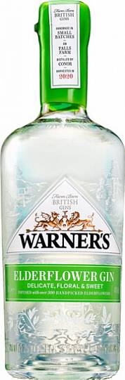 Джин  Warner's  Elderflower  Gin   700 мл