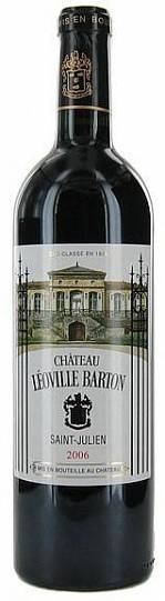 Вино Chateau Leoville Barton Saint-Julien AOC  2011 750 мл 12,5%