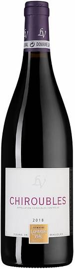 Вино Domaine Lafarge Vial Chiroubles AOC  2019 750 мл