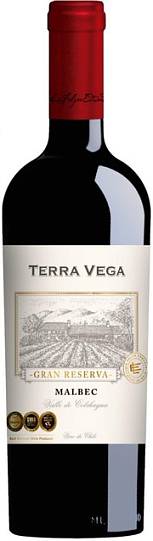 Вино  Luis Felipe Edwards  Terra Vega Gran Reserva Malbec   2017 750 мл