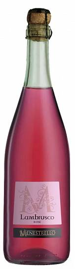 Игристое вино  Menestrello  Lambrusco Rose 750 мл