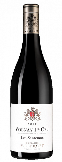 Вино Domaine Yvon Clerget  Volnay 1er Cru "les Santenots" AOC  2019 750 мл