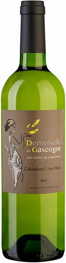 Вино  Domain de Menard  Demoiselle de Gascogne Colombard Ugni Blanc Cotes de Gascogne 