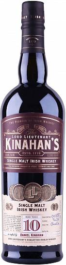 Виски Kinahans Single Malt 10 Year Old Irish Whiskey   700 мл