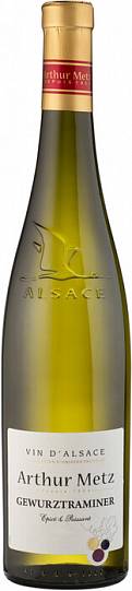 Вино Arthur Metz  Vin d'Alsace  Gewurtztraminer  Alsace AOC   750 мл