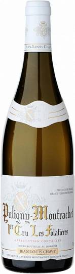 Вино Domaine Jean-Louis Chavy  Puligny-Montrachet 1er Cru  Les Folatieres   2019 750 