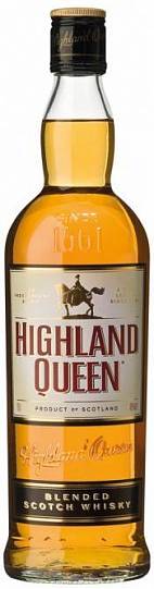 Виски Highland Queen Blended Scotch Whisky  3year  500 мл
