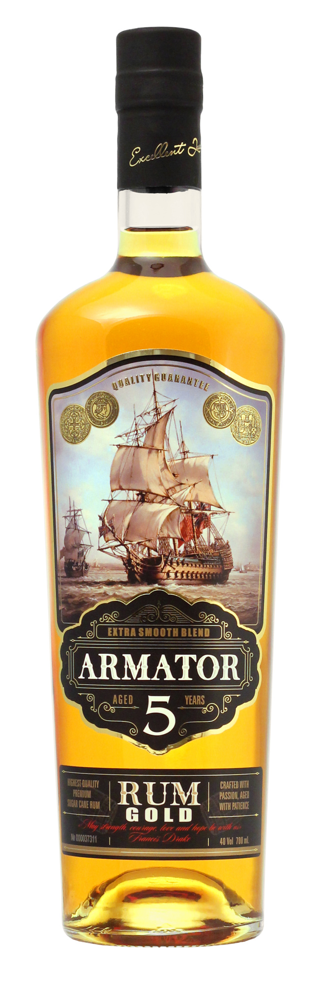 Ром  Armator Gold   5year  500 мл