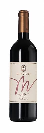 Вино MONVIERT MERLO FRIULI COLLI ORIENTALI MARTAGONA 2021 750 мл 12%