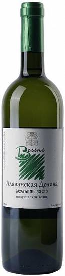Вино Besini Alazani Valley white   2017 750 мл