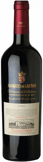 Вино Marques de Grinion Маркес де Гриньон Сира Sirah 2014 750 мл