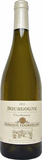 Вино Domaine Fournillon Bourgogne AOC Chardonnay  2016 750 мл 