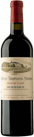 Вино Chateau Troplong Mondot AOC Saint-Emilion Grand Cru dry red 2004 750 мл 13,1%