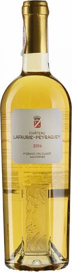 Вино Chateau Lafaurie-Peyraguey 1er Grand Cru Classe Sauternes AOC  2014 750 мл 