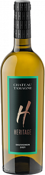 Вино   Chateau Tamagne  Heritage  Шато Тамань Эритаж   Совиньон Блан  2021  750 мл
