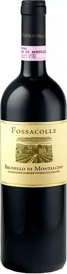 Вино Fossacolle  Brunello di Montalcino DOCG   2018 750 ml red dry