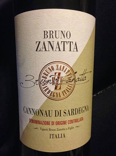 Вино Bruno Zanatta Cannonau di Sardegna  2019 750 мл