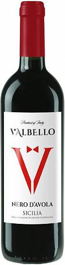 Вино Valbello Nero d'Avola Sicilia   Вальбелло  Неро д'Авола 750 м