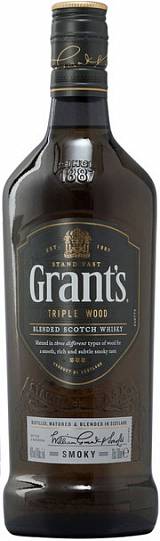 Виски Grants  Triple Wood Smoky   700 мл