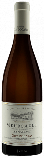 Вино Domaine Guy Bocard Meursault Les Narvaux   2015 750 мл
