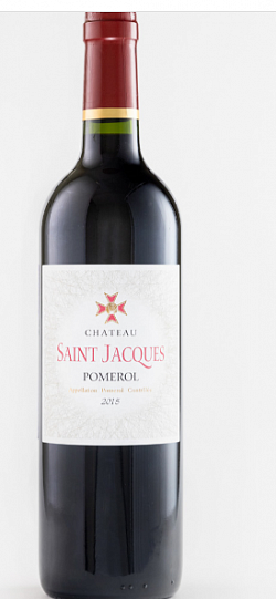 Вино Chateau Saint Jacques Pomerol AOC   2016 750 мл 13,5%