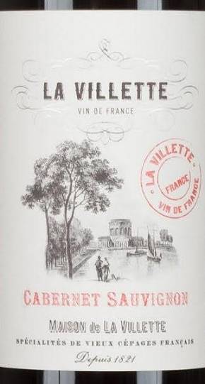 Вино Maison de La Villette Cabernet Sauvignon Мезон де Ла Виллет Каб