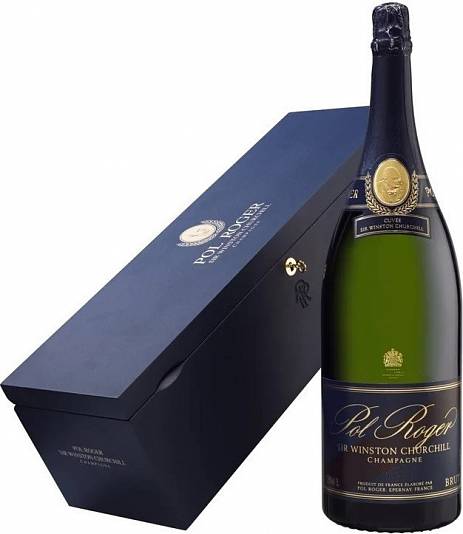 Шампанское Pol Roger  Cuvee  Sir Winston  2009 gift box   1500 мл