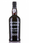 Вино  Justino’s Madeira Colheita Tinta Negra Fine Rich Жустинос Мадера Колейта Тинта Негра Файн Рич  1999 750 мл