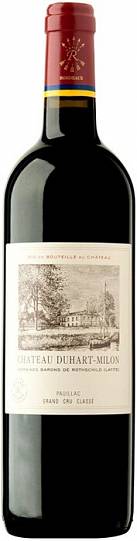Вино Chateau Duhart-Milon Rothschild Pauillac Grand Cru AOC   2018 750 мл 