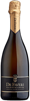 Игристое вино De Faveri  Valdobbiadene Prosecco Superiore DOCG Extra Dry  2018 750 мл