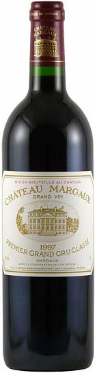 Вино Chateau Margaux  Margaux AOC Premier Grand Cru Classe   1997  750 мл