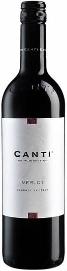 Вино Canti Merlot Veneto IGT  semi dry  2022  750 мл