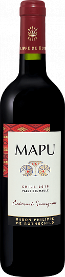 Вино  Mapu Cabernet Sauvignon Maule Valley DO Baron Philippe de Rothschild  Мапу 