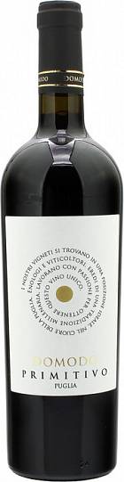 Вино  Domodo   Primitivo Puglia IGP Домодо  Примитиво 2021   750 мл