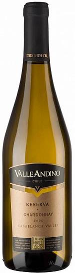 Вино Valle Andino Chardonnay Colchagua Valley Reserva  Вэлли  Андино  Ша