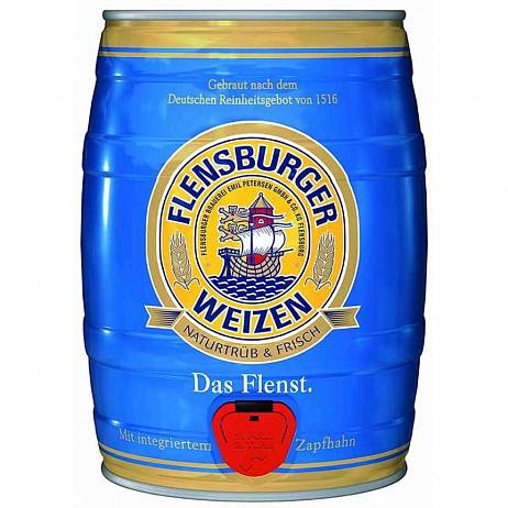 Пиво  Flensburger Weizen 5000 мл