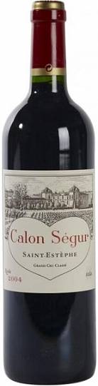 Вино Chateau Calon-Segur Saint-Estephe 3-eme Grand Cru Classe   2000  750 мл 13%