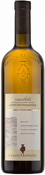 Вино Casata Monfort Gewurztraminer Trentino DOC  2019 750 мл