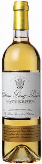Вино Chateau Lange-Reglat  Sauternes AOC   2012 750 мл