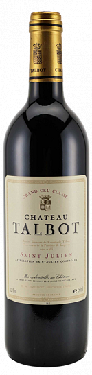 Вино Chateau Talbot St-Julien AOC  2017 750 мл