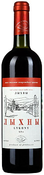 Вино Абхазии Лыхны красное полусладкое 750 мл