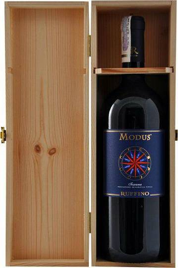 Вино Ruffino Modus Toscana IGT in wooden box Руффино Модус Тоскана 