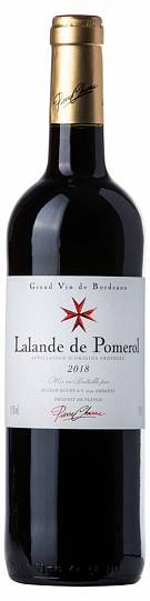 Вино  Pierre Chanau  Lalande de Pomerol     2018  750 мл