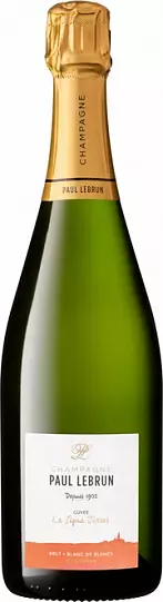 Шампанское Champagne Paul Lebrun La Signa Terres Brut Blanc de Blancs 2017 750 m