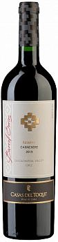 Вино Casas del Toqui  "Barrel Series" Reserva Carmenere  Cachapoal Valley DO 2018 750 мл