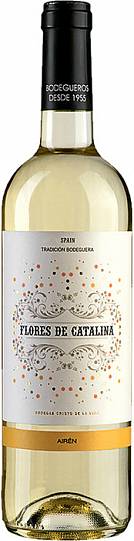 Вино  Flores de Catalina  Airen  La Mancha DO  750 мл